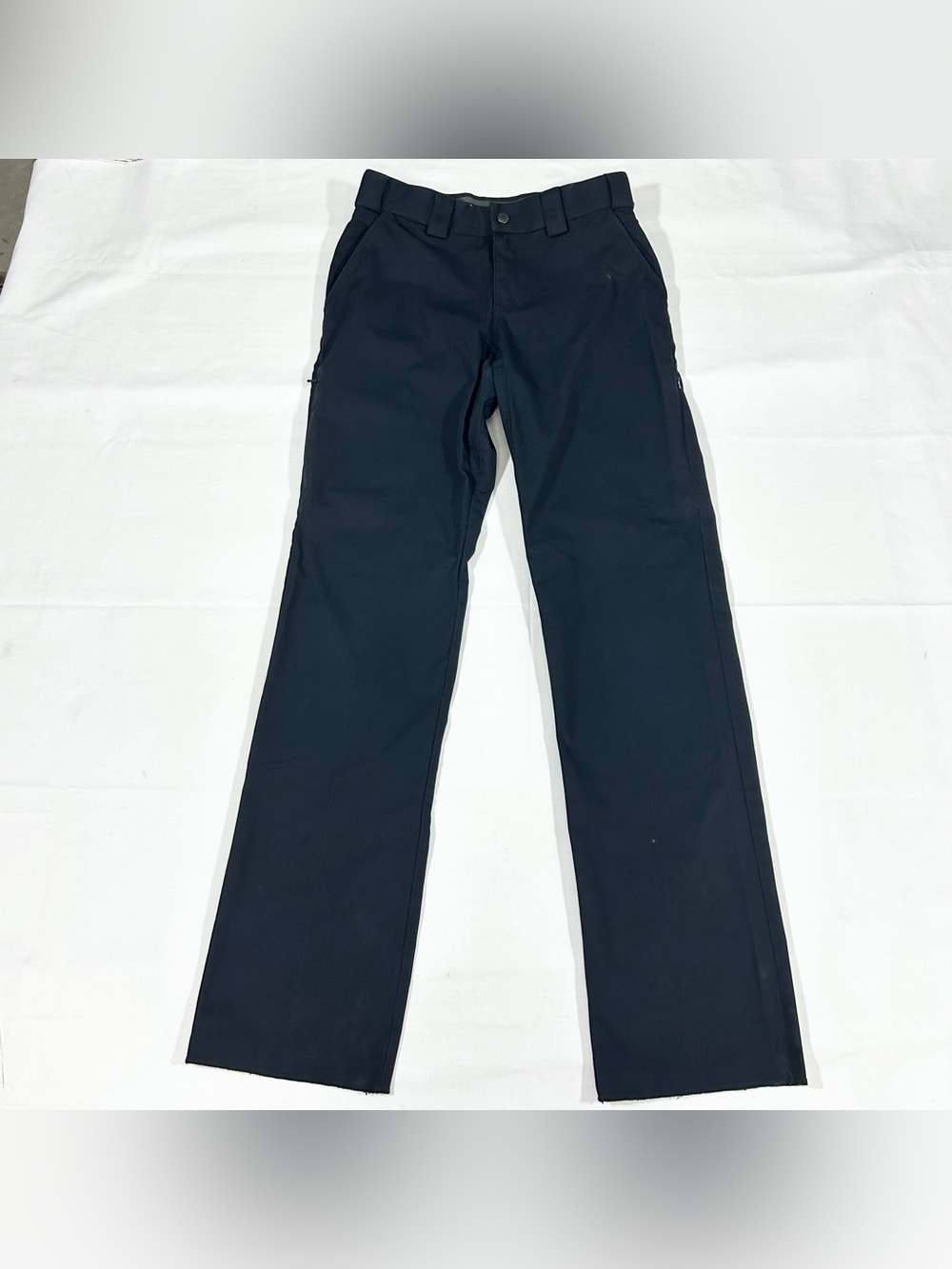 NWOT 5.11 Tactical Series Womens Sz 8 Pants Ripstop Tunnel Waist Unhemmed Navy